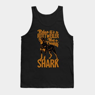 Rottweiler Dog Rottie Mom Dad Owner Gift Tank Top